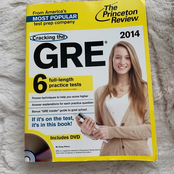 GRE Test Prep Workbook and Flashcards - Picture 2 of 7